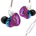 In Ear Monitor KZ ZST Purple With Mic