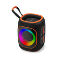 Portable Audio LAMTECH Portable RGB Wireless V5.3 Speaker 20W Black Orange