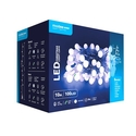 Modee Lighting Χριστουγεννιάτικα Λαμπάκια LED Τύπου Berry με Τροφοδοτικό 100LED 10m 10cm Ψυχρό Λευκό