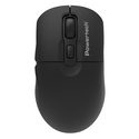 POWERTECH Wireless Mouse PT 1543 2 4GHz Bluetooth up to 2400DPI Silent Black