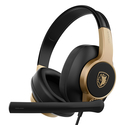 Gaming Headset SADES UPOWER 3.5mm 40mm Black Gold