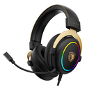 SADES Gaming Headset Alchemist USB 50mm V7.1 Surround ENC RGB Black