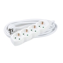 Default Technik 4 Socket Power Strip 3x1.5mm 5m