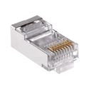 Φις RJ45 8P8C CAT5e Pass Through Θωρακισμένο