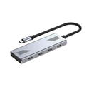 GEMBIRD USB Hub 4 Port USB C 3.2 Gen 2 Silver