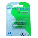 Pkcell Επαναφορτιζόμενη Μπαταρία AA 2000 mAh 2 Τεμ