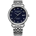 Ανδρικό Ρολόι Emile Chouriet 001168G406697 (40mm) Μεταλλικό Μπρασελέ Ασημί