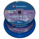 Verbatim DVD+R Double Layer 8x 8.5GB Matt Silver 1x50