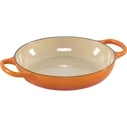 Le Creuset Signature Στρογγυλή Γάστρα/Κατσαρόλα από Σιδηρόχοντρο Εμαγιέ 26 cm - Volcanic (5,3 L)