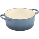 Le Creuset Signature Στρογγυλή Κατσαρόλα 24 cm Chambray