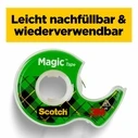 Ταινία συσκευασίας Scotch Magic Abroller 19mmx7,5m διαφανής ματ 8-1975D