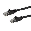 Καλώδιο Δικτύου UTP Κατηγορίας 6 Startech Cable de Red Cat6 con Conectores Snagless RJ45 - 30,4m Negro Μαύρο