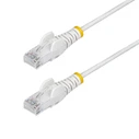 StarTech U/UTP Cat.6 Καλώδιο Δικτύου Ethernet 2m Λευκό 1τμχ (65030918640)