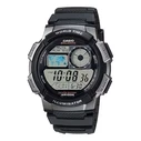 Ανδρικό Ρολόι Casio WORLD TIME ILLUMINATOR Μαύρο (? 43 mm)