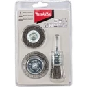 Makita D-66070 Σετ συρματόβουρτσες 3 τεμαχίων ατσάλινο σύρμα