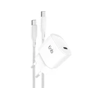 Φορτιστής κινητών 30W USB-C CHPDTC30BL TNB λευκός