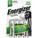Επαναφορτιζόμενη Μπαταρία Εnergizer Energizer Aa-Hr6/1300mah/4tem Αα-Hr6 Σε Blister 4 τμχ