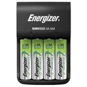 Φορτιστής Μπαταριών Energizer Base Ni-MH Μεγέθους AA/AAA Σετ με 4x AA 1300mAh