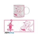 Abysse Sailor Moon & Luna Κούπα Κεραμική Λευκή 320ml ABYMUG144