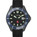 Ανδρικό Ρολόι Timex DEEP WATER TIBURON AUTOMATIC Μαύρο (? 44 mm)