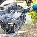 Αξεσουάρ για συσκευές καθαρισμού Makita Schaumdüse / Foam Nozzle LX00000001 για πλυστικά πίεσης, δοχείο περίπου 400 ml, ρυθμιζόμενη παροχή απορρυπαντικού
