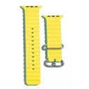 XO BT02A Silicone Watch Strap Universal Yellow 38 40 41mm