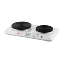 First Austria FA-5083-5-WI Διπλή ηλεκτρική εστία κουζίνας 2500W (Λευκό)