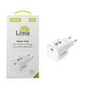 Lime Φορτιστής Ταξιδίου GaN USB‑C 45W Power Delivery / Quick Charge 3.0 (LGC45W)