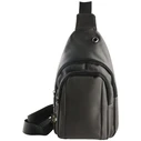 Nsp N123 Τσαντάκι Ώμου Crossbody Αδιάβροχο 5.7L (Σκούρο Γκρι)