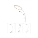 Φωτιστικό Γραφείου LED με κλιπ WD-6651 WEIDASI Λευκό