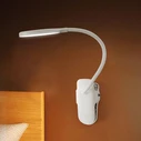 Φωτιστικό Γραφείου LED με κλιπ WD-6651 WEIDASI Λευκό