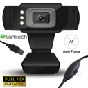 Webcam Lamtech FULL HD USB With LED 1080P