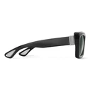 BUGATTI Men's Sunglasses 02-BK (53/21/143) Black Frame, Green Lenses