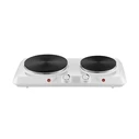 First Austria FA-5083-5-WI Διπλή ηλεκτρική εστία κουζίνας 2500W (Λευκό)