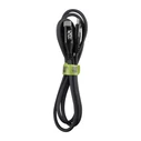 Lime LBLCC02 Ανθεκτικό Πλεκτό Καλώδιο USB-C σε USB-C με Οθόνη LED 120W, 1,2m Γκρι