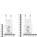 Lime Φορτιστής Ταξιδίου GaN USB‑C 45W Power Delivery / Quick Charge 3.0 (LGC45W)