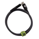 Lime LBMCC02 Ανθεκτικό Μαγνητικό Πλεκτό Καλώδιο USB-C σε USB-C 68W 1,2m Γκρι