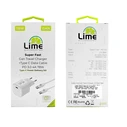 Lime Φορτιστής Ταξιδιού GaN USB-C 78W + Καλώδιο USB-C LCC04