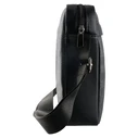NSP N113 PU Leather Shoulder/Crossbody Bag 4.5L (Black, Checkered)