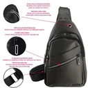 NSP N120 Sport Αδιάβροχο Τσαντάκι Crossbody 5.7L (Γκρι)