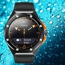Smartwatch Lamtech AMOLED 1.46' BT5.0 with sport tracking & health sensor Black