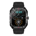 Smartwatch Lamtech BT5.1 with health sensor & sport tracking SQUARE TFT 2.02' DISPLAY Black