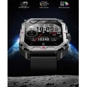 Smartwatch Lamtech BT5.1 with health sensor & sport tracking SQUARE TFT 2.02' DISPLAY Black