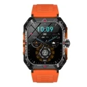 Smartwatch Lamtech BT5.1 with health sensor & sport tracking SQUARE TFT 2.02' DISPLAY B.Orange