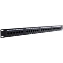 Patch Panel Goobay 93866 CAT6 Ethernet 24Port UTP Black