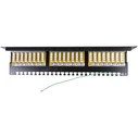 Patch Panel Goobay 93048 CAT6 Ethernet 24Port STP Black