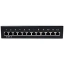 Patch Panel Goobay 69307 CAT6 Ethernet 12Port STP Black