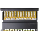 Patch Panel Goobay 69307 CAT6 Ethernet 12Port STP Black