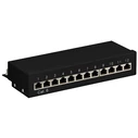 Patch Panel Goobay 69307 CAT6 Ethernet 12Port STP Black