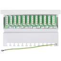 Patch Panel Goobay 93041 CAT5E Ethernet 12Port STP Grey